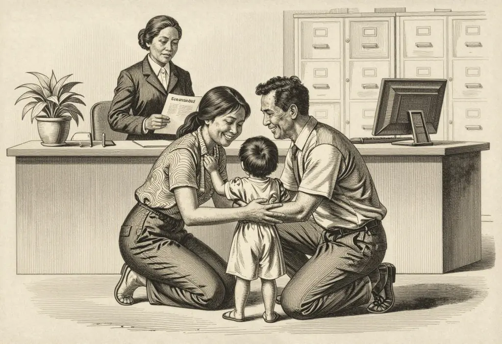 How does domestic adoption work in the Philippines under RA 11642, and is court filing still required?